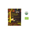 Piña deshidratada cubierto con chocolate 55% Cacao 20 g/Orgánico/Sachet/Caja x 16