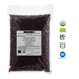 Nibs de Cacao Cubiertos con Chocolate Orgánico 1Kg / 55% Cacao