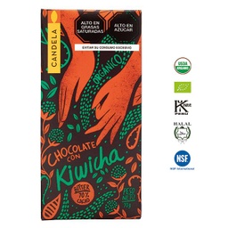 Chocolate Bitter con Kiwicha Orgánico 70g / 70% Cacao