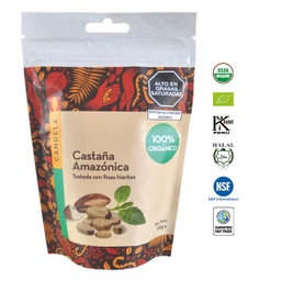 Castañas Amazónicas Tostadas con Finas Hierbas 100g