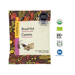 Castañas Amazónicas Tostadas con Panela Orgánica 20g / Caja de 16 unidades